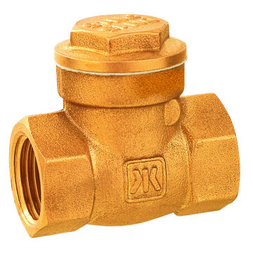 forged brass swing check valve DR brass